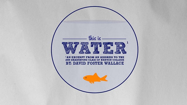 what is water by david foster wallace