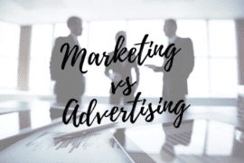 Difference between Marketing and Advertising