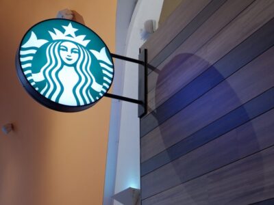 Starbucks - advertising board