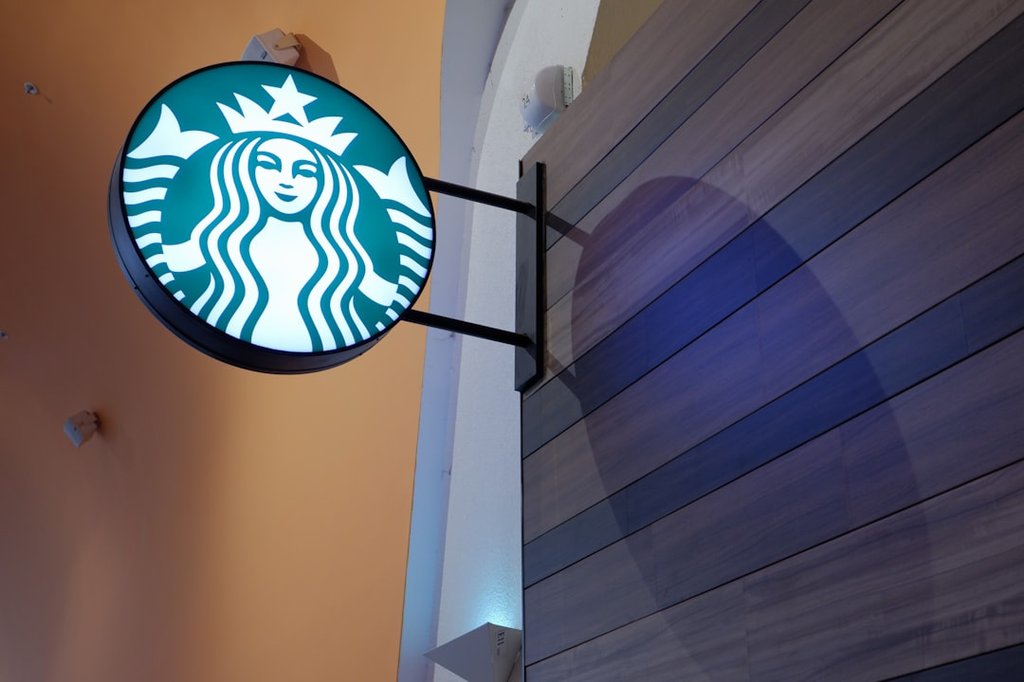 Starbucks - advertising board